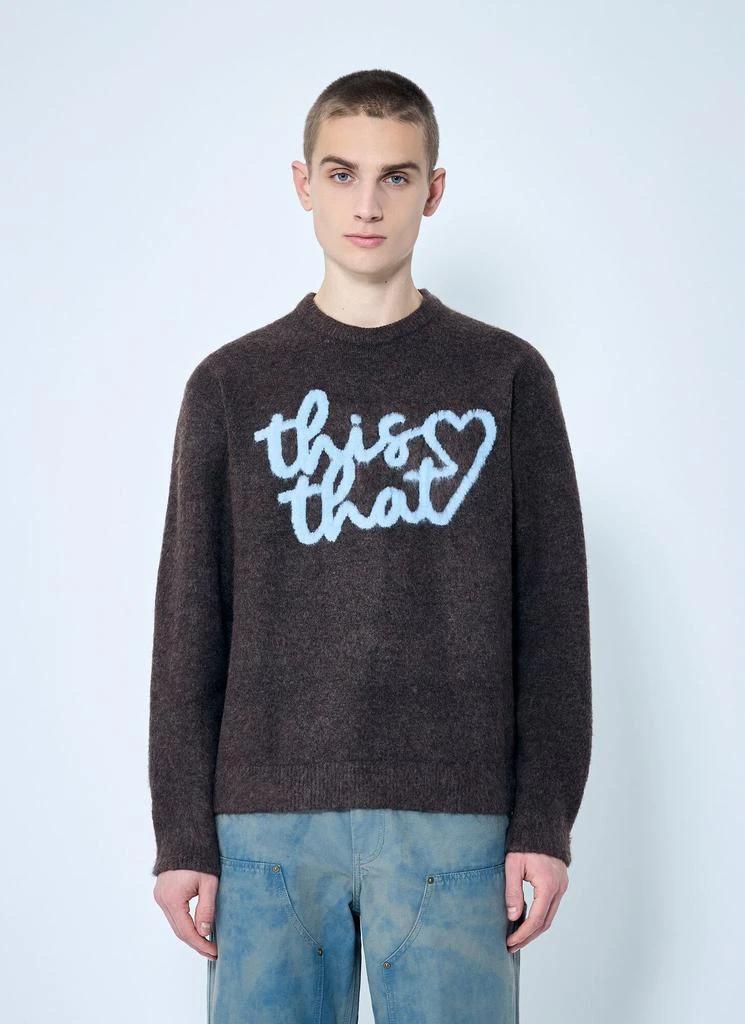 thisisneverthat Thisisneverthat® Heart Logo Knit Pullover 1