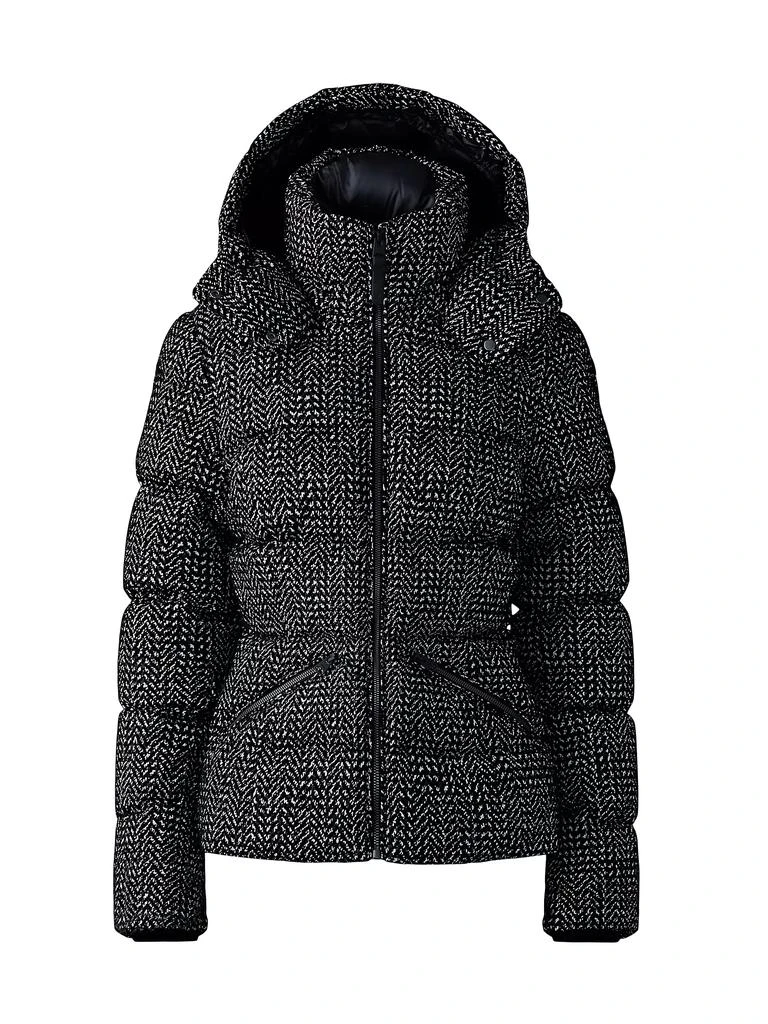 Mackage Madalyn Flocked Medium Down Jacket 1