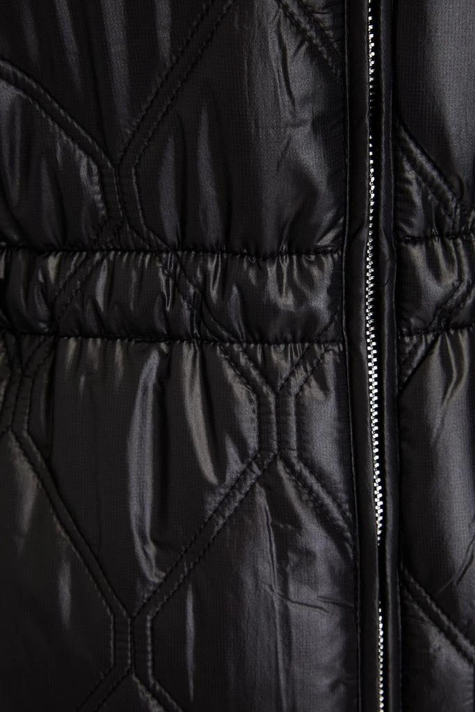 Ganni Quilted shell coat 4