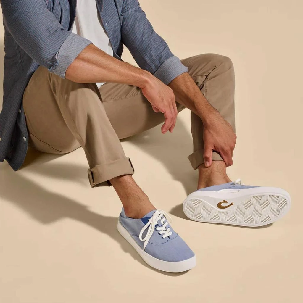 OluKai Tradewind Lightweight Sneakers In Navy 1