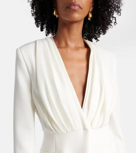 Max Mara Gradi draped crêpe jacket 4