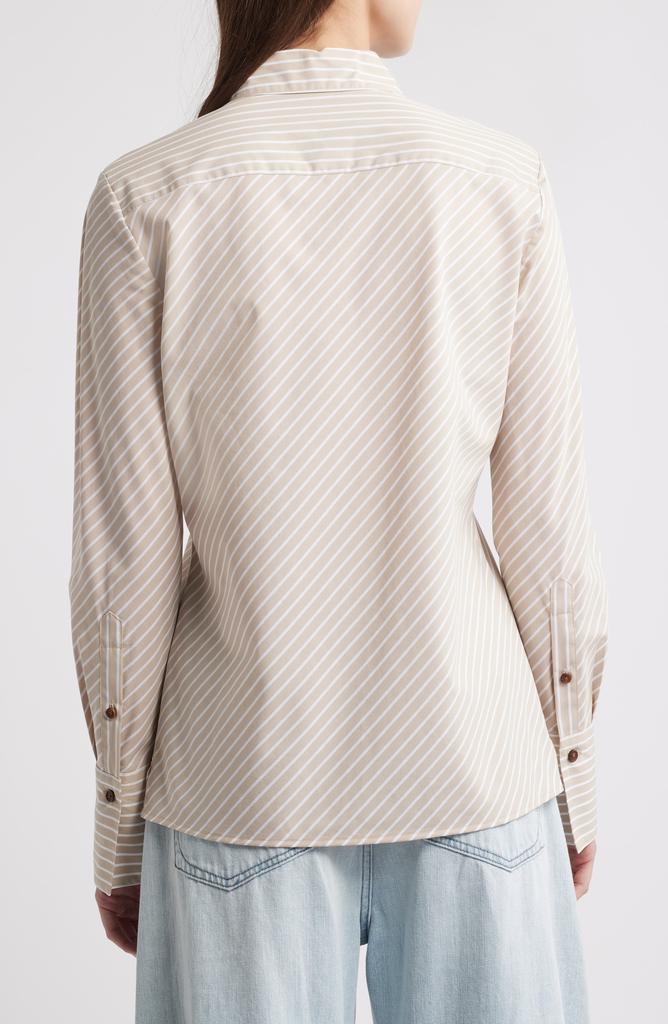 Rag & Bone Stripe Cotton Button-Up Shirt