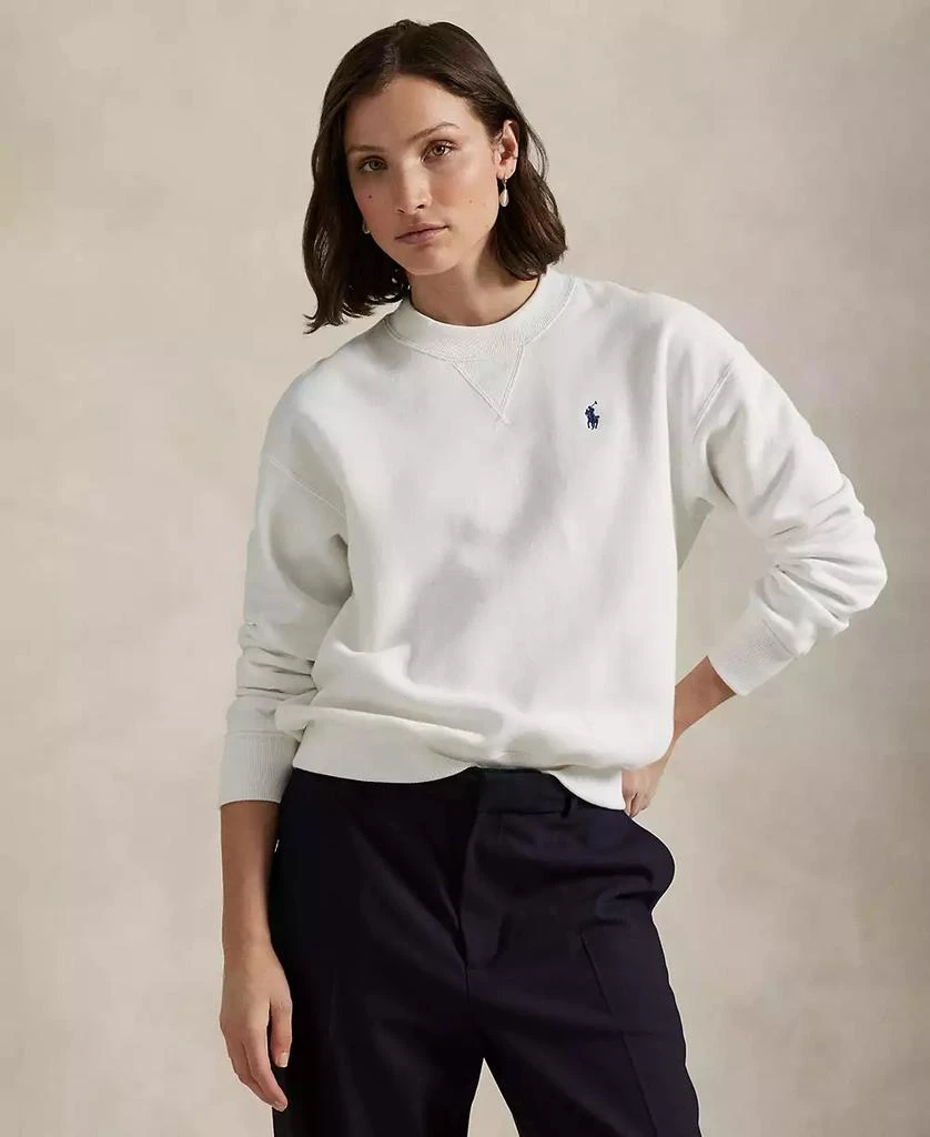 Ralph Lauren Women's Fleece Crewneck Sweatshirt 1