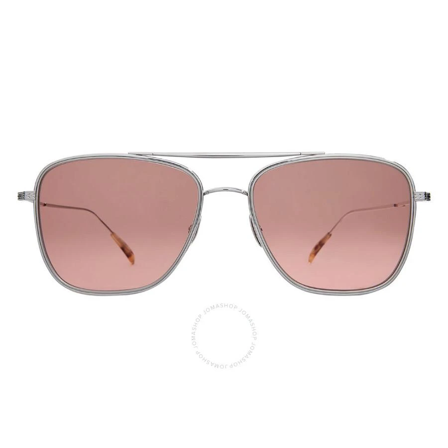 Mr. Leight NOVARRO S Crimson Navigator Sunglasses ML4024 PLT-TRT/C 55 1