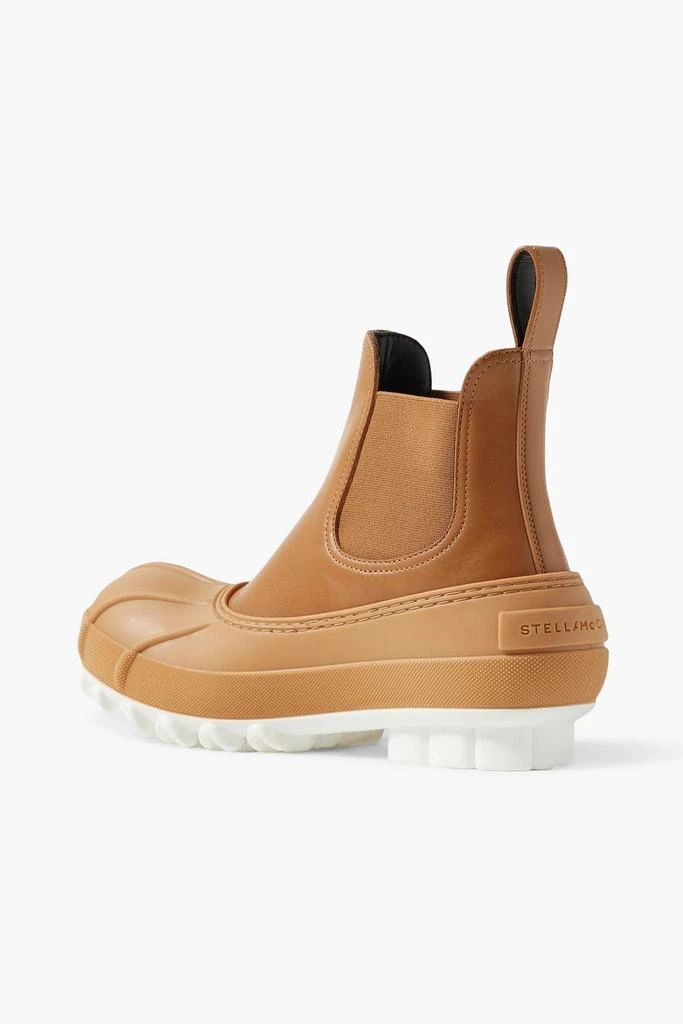 Stella McCartney Duck rubber-trimmed Chelsea boots 3