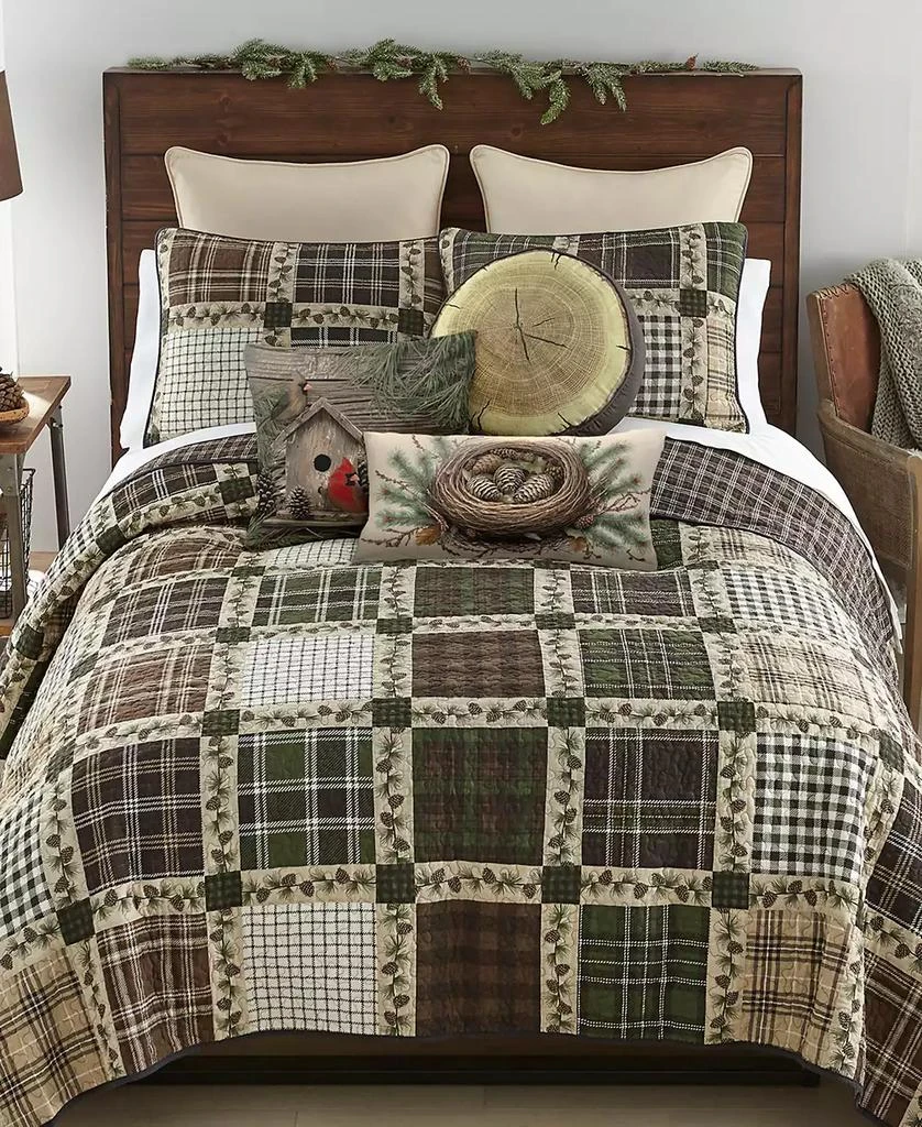Donna Sharp Pine Patch 3-Pc. Quilt Set