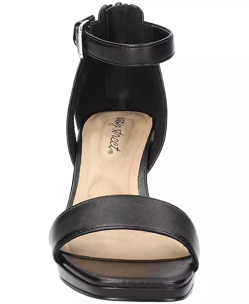 Easy Street Women's Ro Square Toe Heeled Sandals 9