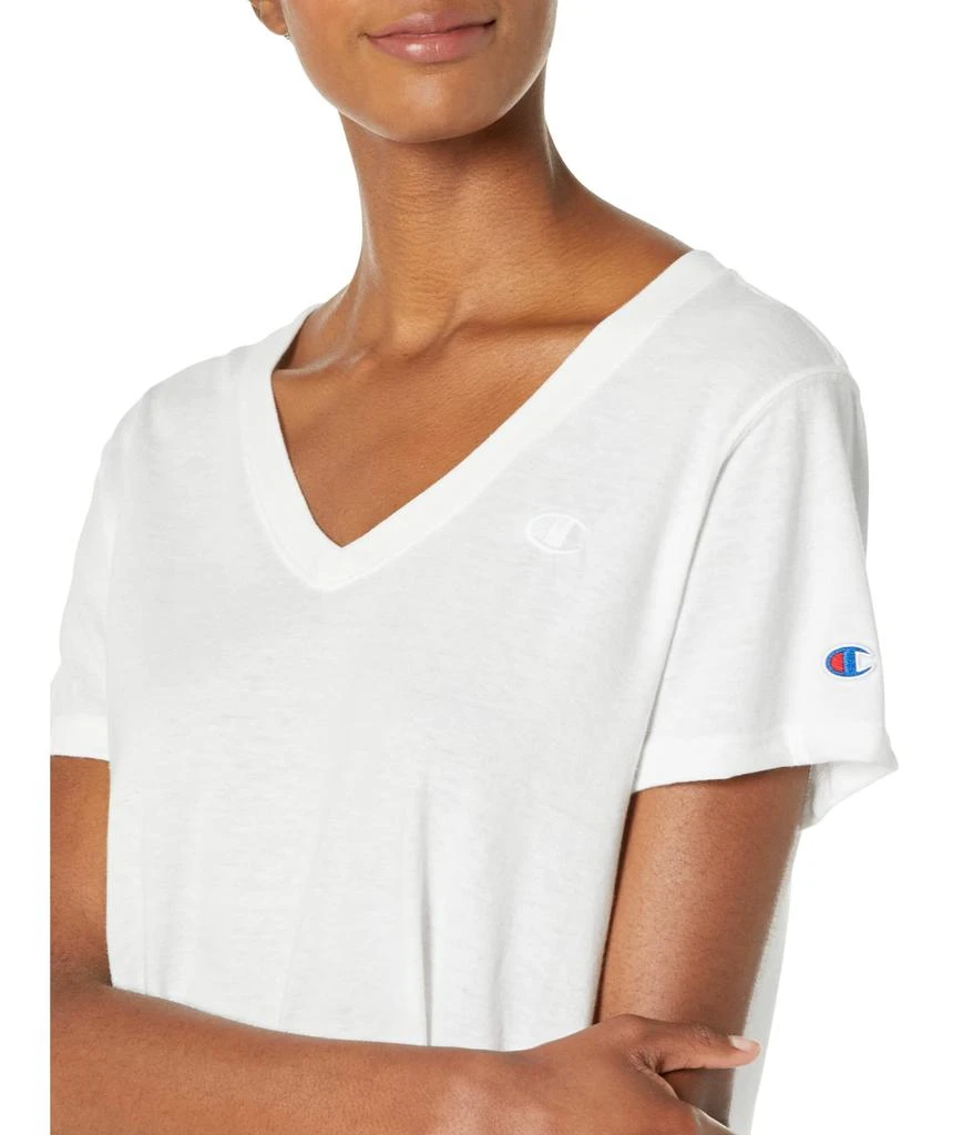 Champion Powerblend® V-Neck Tee - Graphic 3