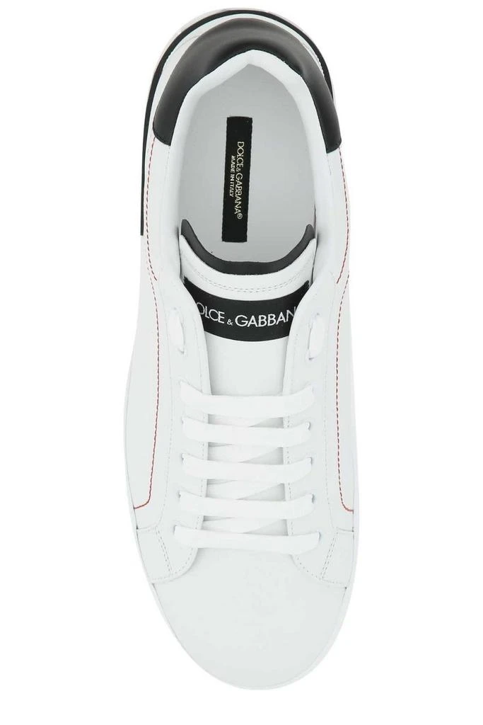 Dolce & Gabbana Dolce & Gabbana Logo-Patch Lace-Up Sneakers 3