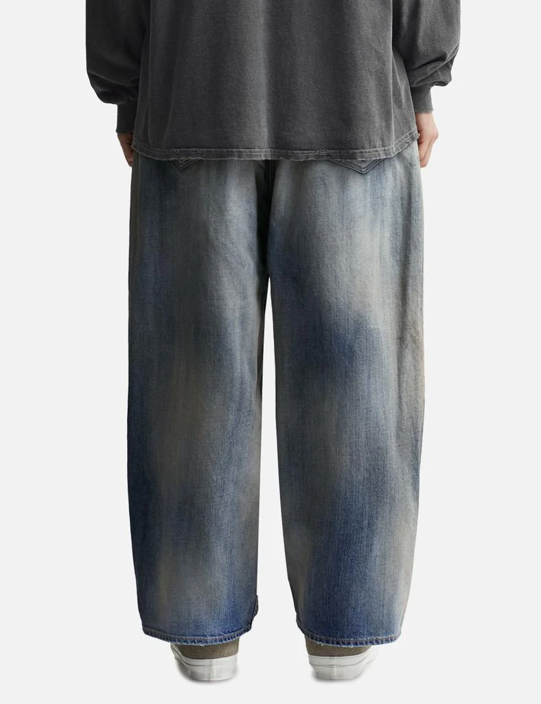 ANCELLM Aging Wide Denim 5P Pants 4