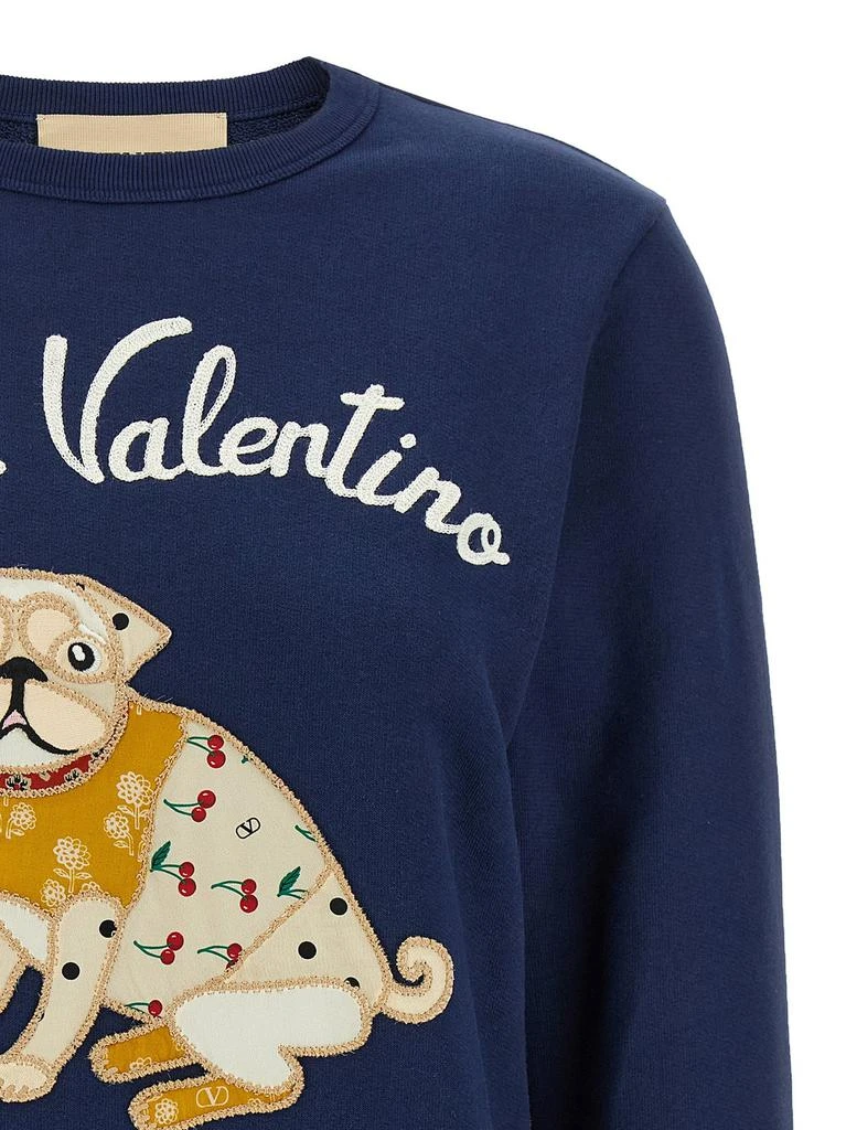 Valentino Valentino Chez Valentino Crewneck Sweatshirt 3