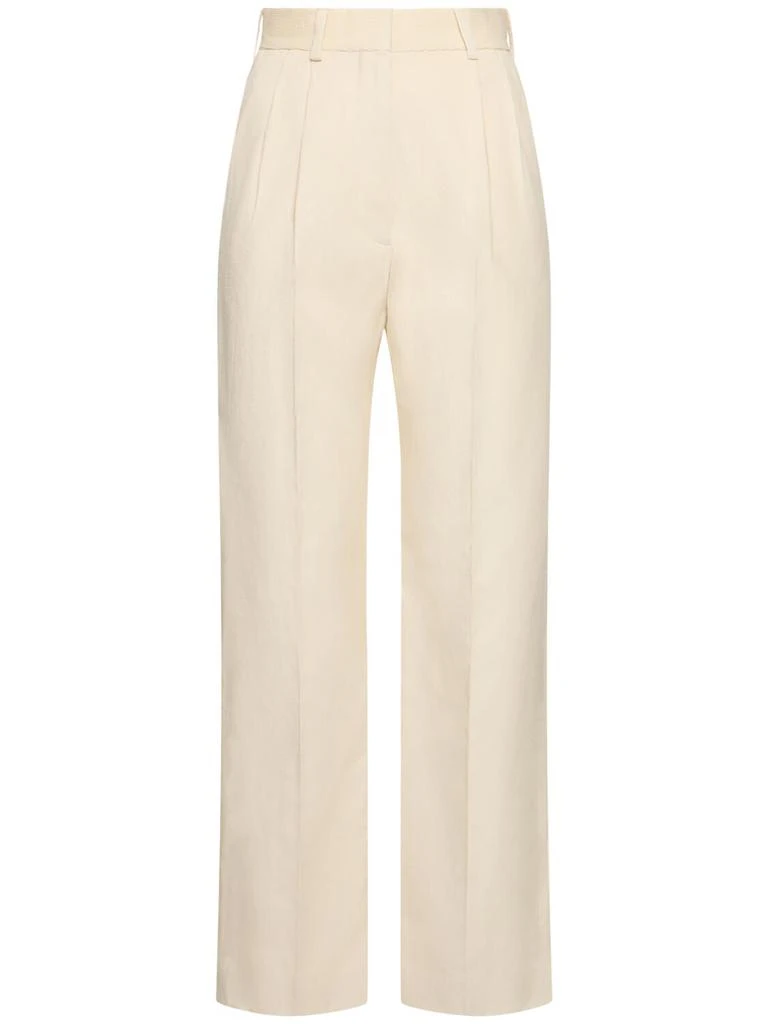 BLAZÉ MILANO Amara Fox Straight Cotton Pants 1
