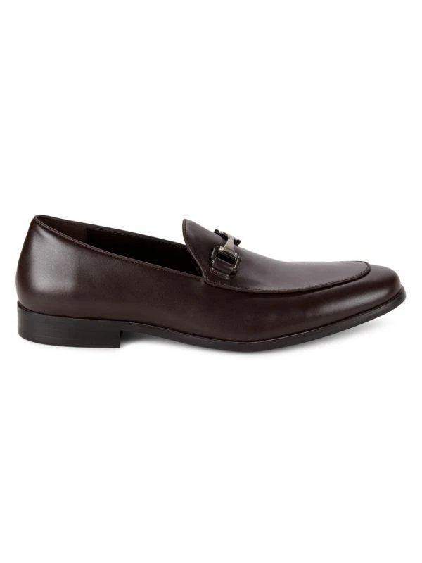 Saks Fifth Avenue Daniel Leather Bit Loafers 1