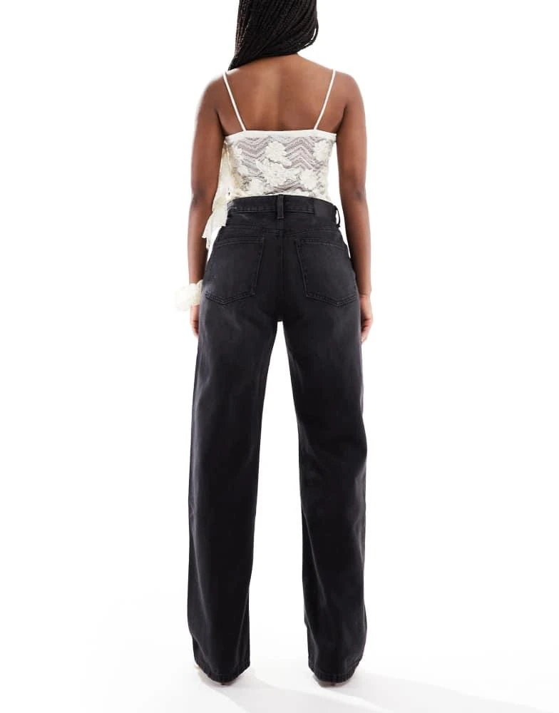 Cotton On Cotton On 91 straight jean in black 3