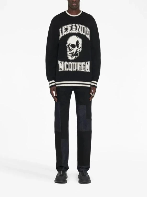 Alexander Mcqueen Crew Neck Pullover 4