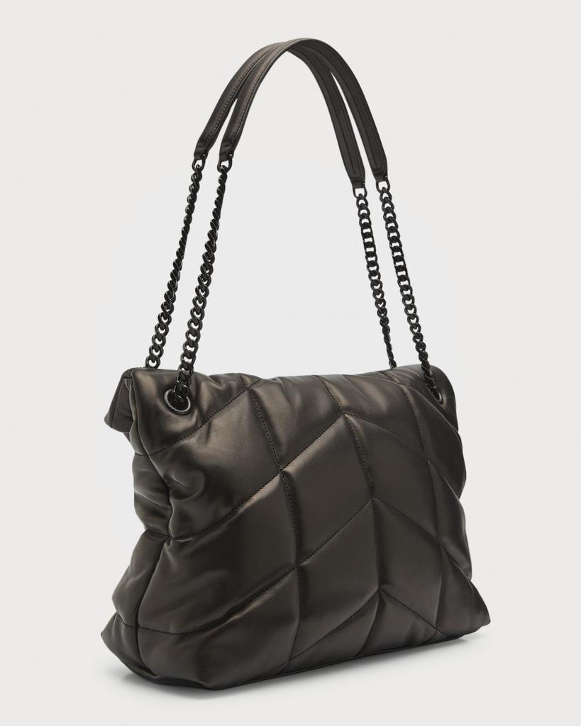 【SAINT LAURENT】LOU SHOULDER BAG SAINT LAURENT Lou medium quilted leather shoulder bag | NET