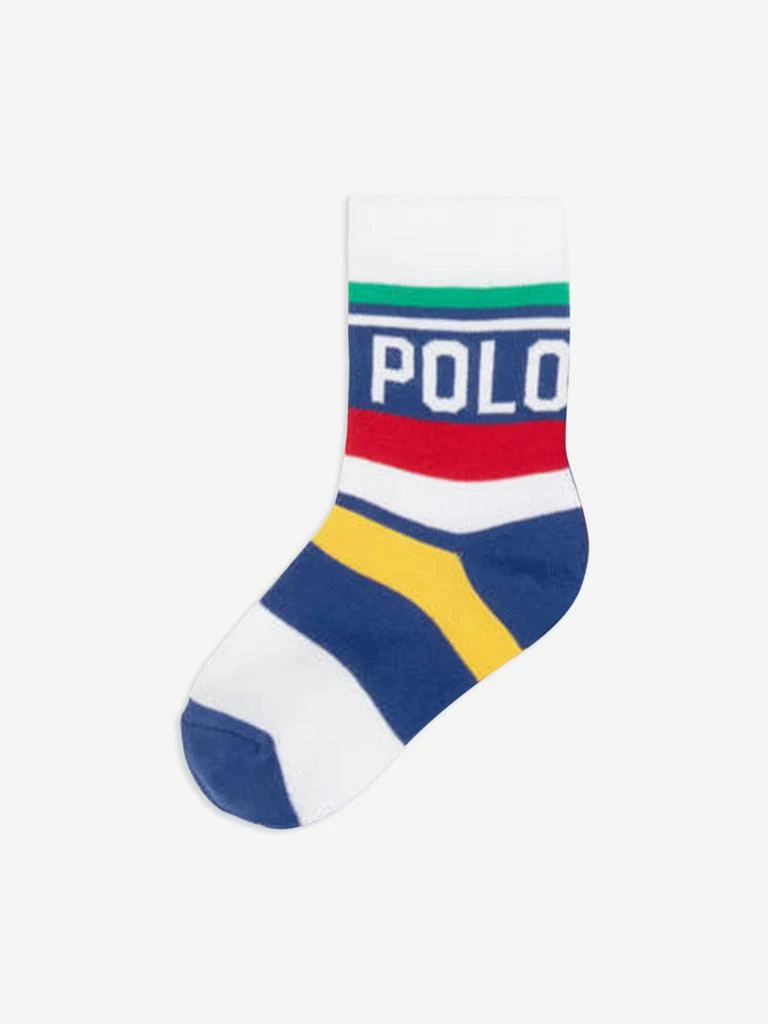 Ralph Lauren Boys 3 Pack Socks Set in Multicolour 4