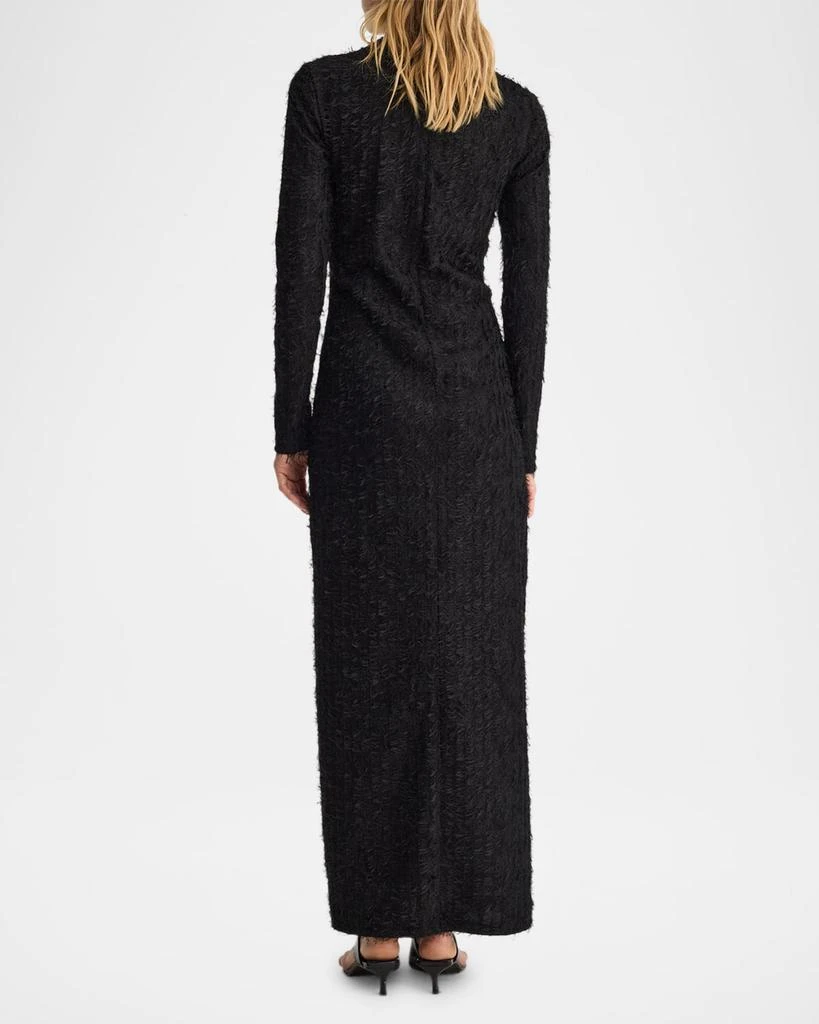 Rohe Texture Lace Turtleneck Maxi Dress 4