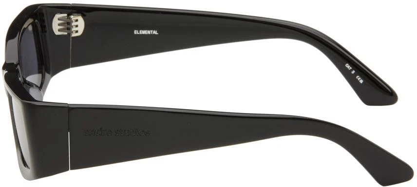 Entire Studios SSENSE Exclusive Black Elemental Sunglasses 3