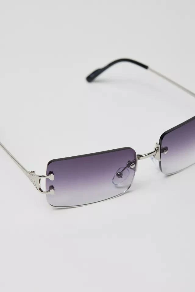 Urban Outfitters Berkeley Rimless Rectangle Sunglasses 2