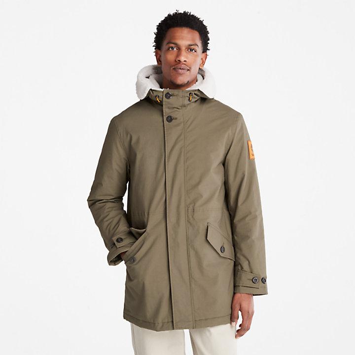 Timberland Mt. Kelsey Fishtail Parka for Men in Dark Green