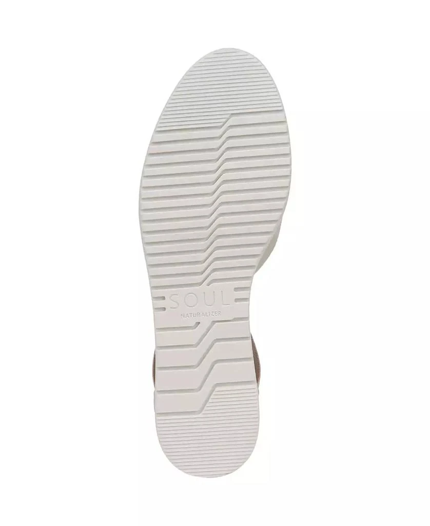 Soul Naturalizer Women's Intro Round Toe Slip On Low Wedge Flats 5