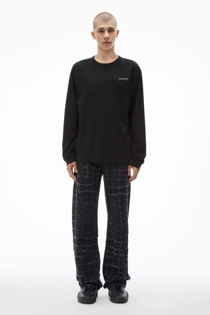 Alexander Wang LONG SLEEVE TEE IN HIGH TWIST JERSEY 6