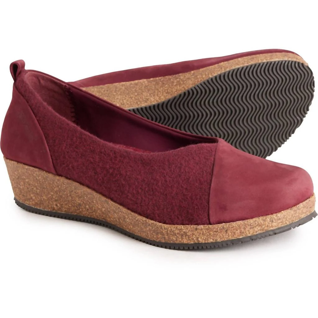 Stegmann Women's Sofie Wedge Slip-On Shoes In Violet 1