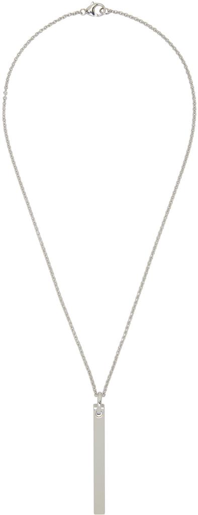アクセサリー TOM WOOD silver curb necklace M Tom Wood Silver Curb Chain M Necklace - JEWELRY - Compare