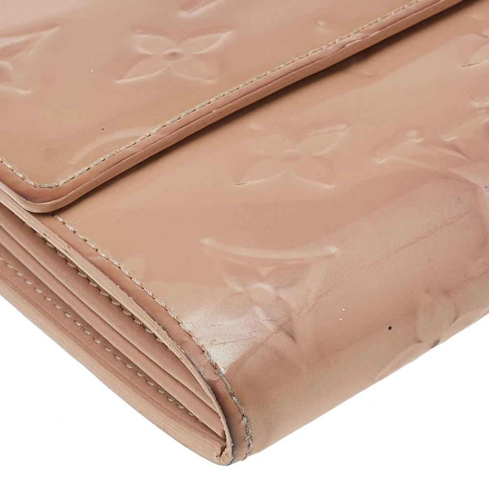 Louis Vuitton Louis Vuitton Rose Florentine Monogram Vernis Sarah Wallet 10