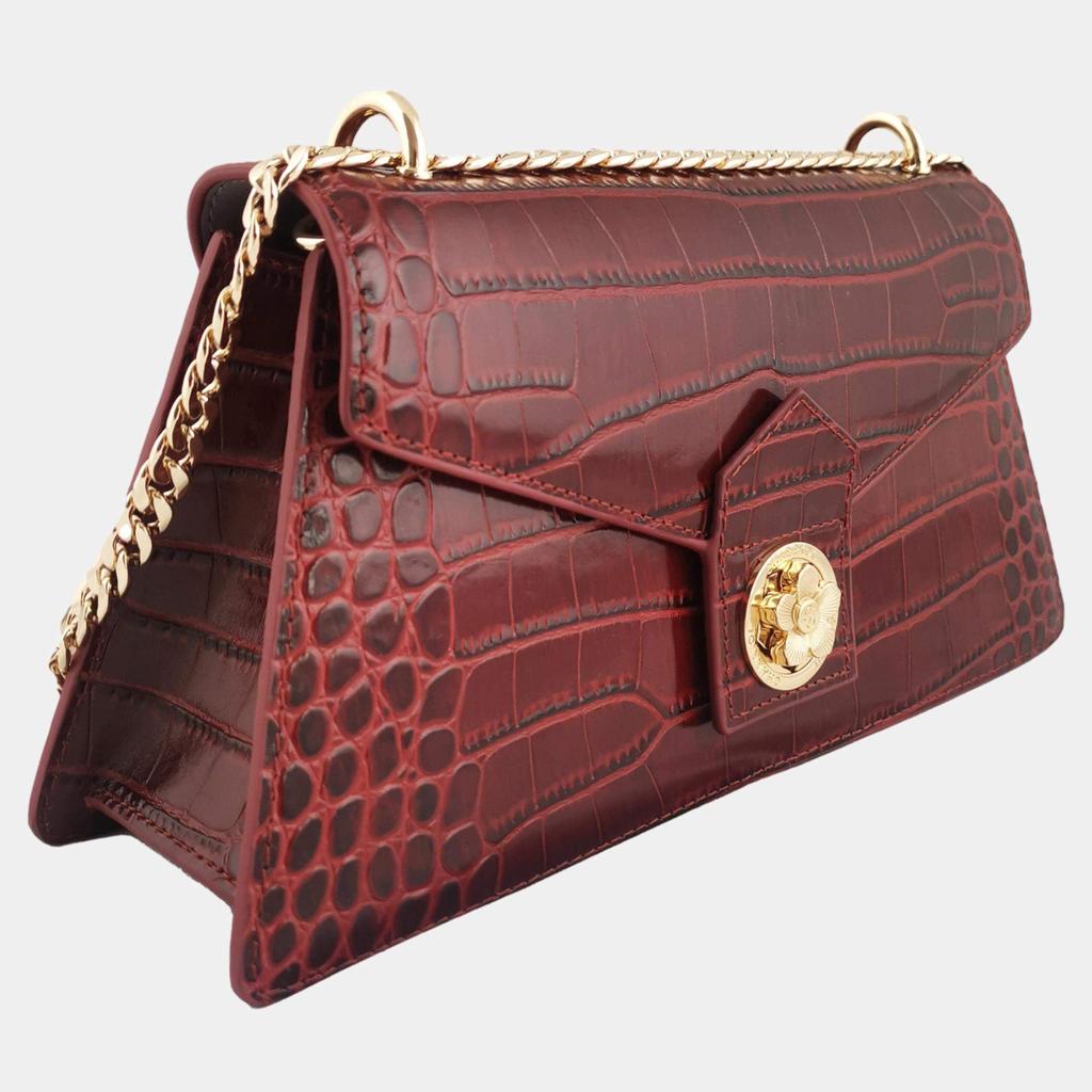 Charriol Charriol Bordeaux Leather Laetitia Crossbody