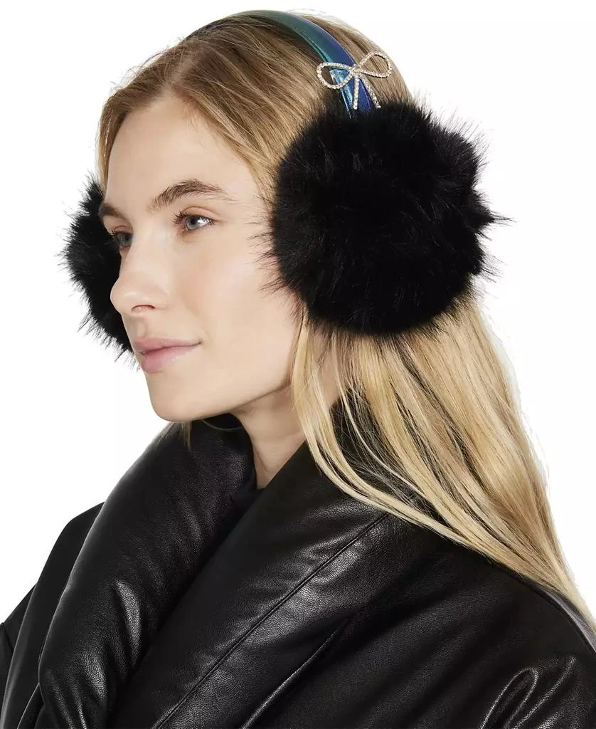 Steve Madden Women's Sweet Shag Embellished Earmuffs 1