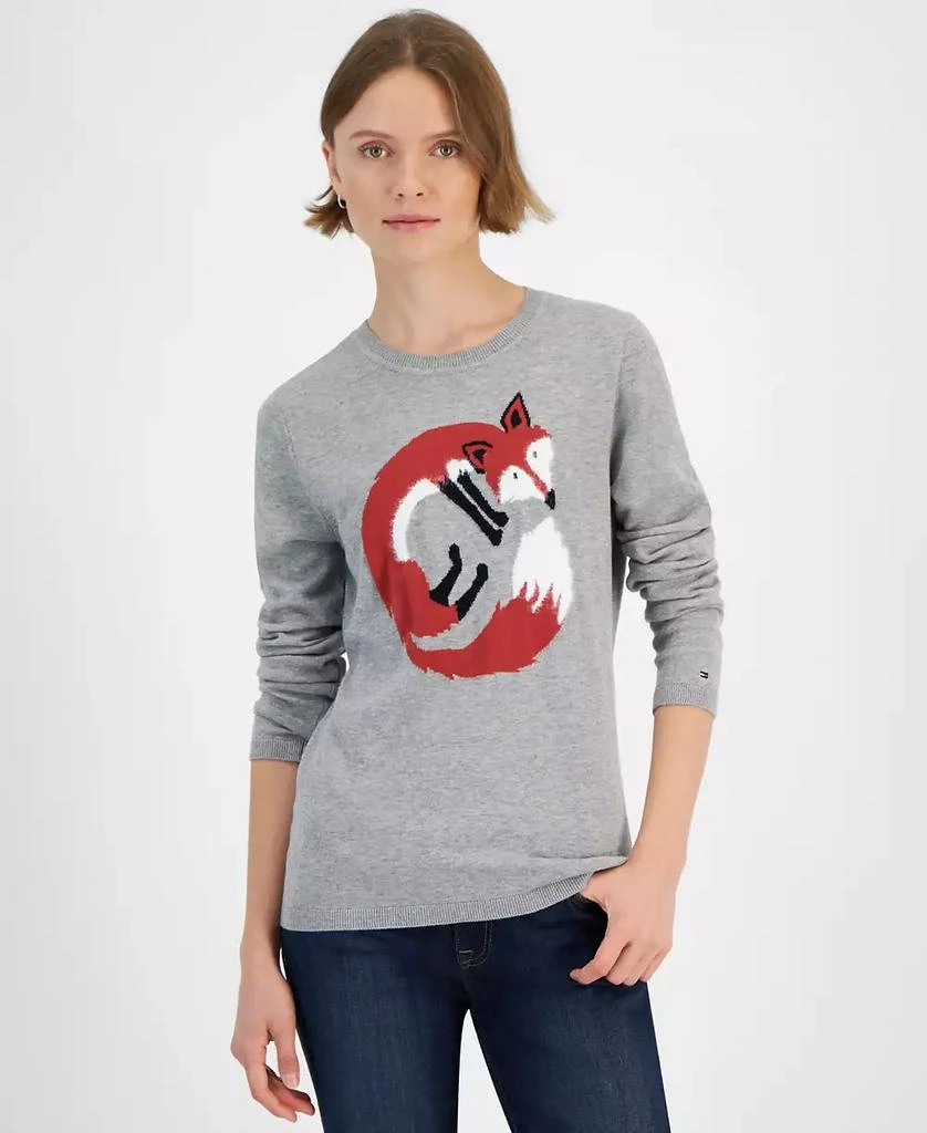 Tommy Hilfiger Women's Graphic Ivy Sweater 1