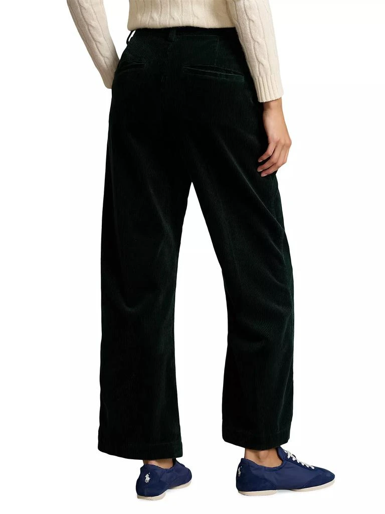 Ralph Lauren Corduroy Wide-Leg Crop Pants 3