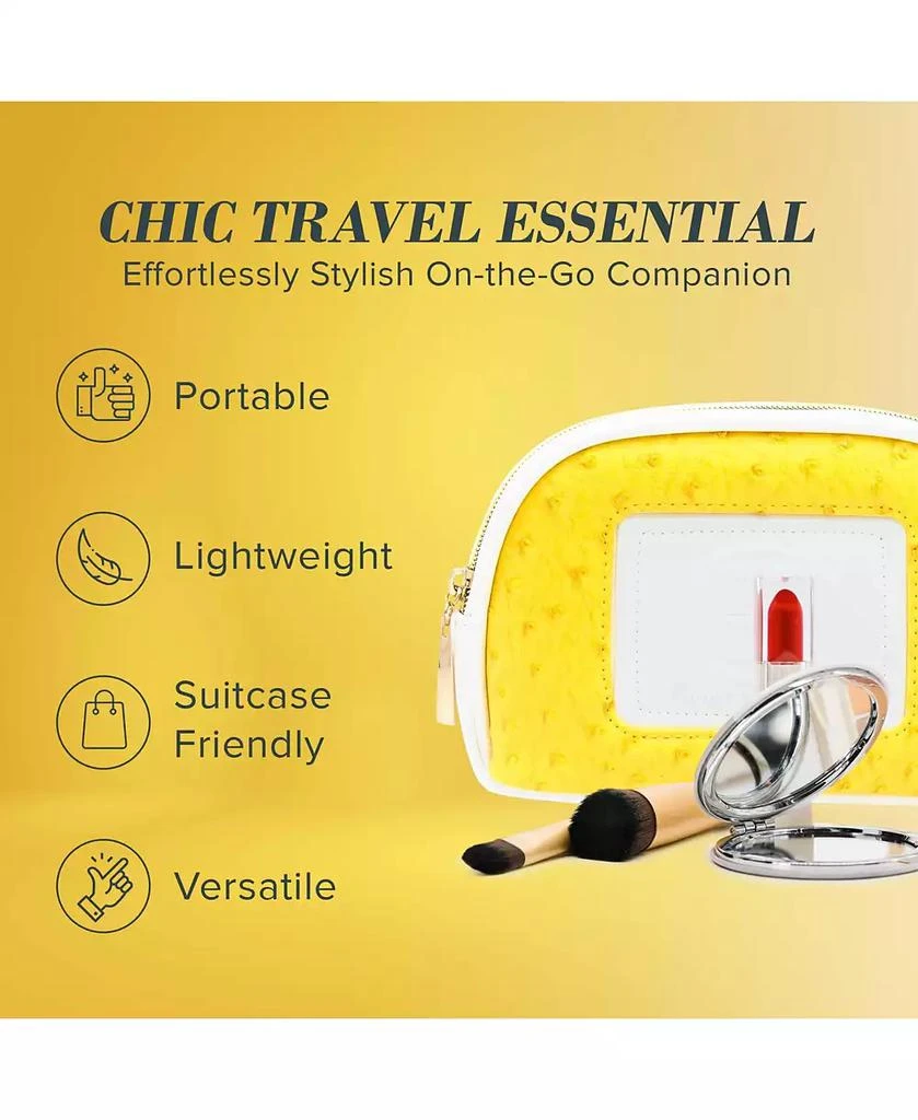 OMM Collection Ostrich Style Makeup Case 3