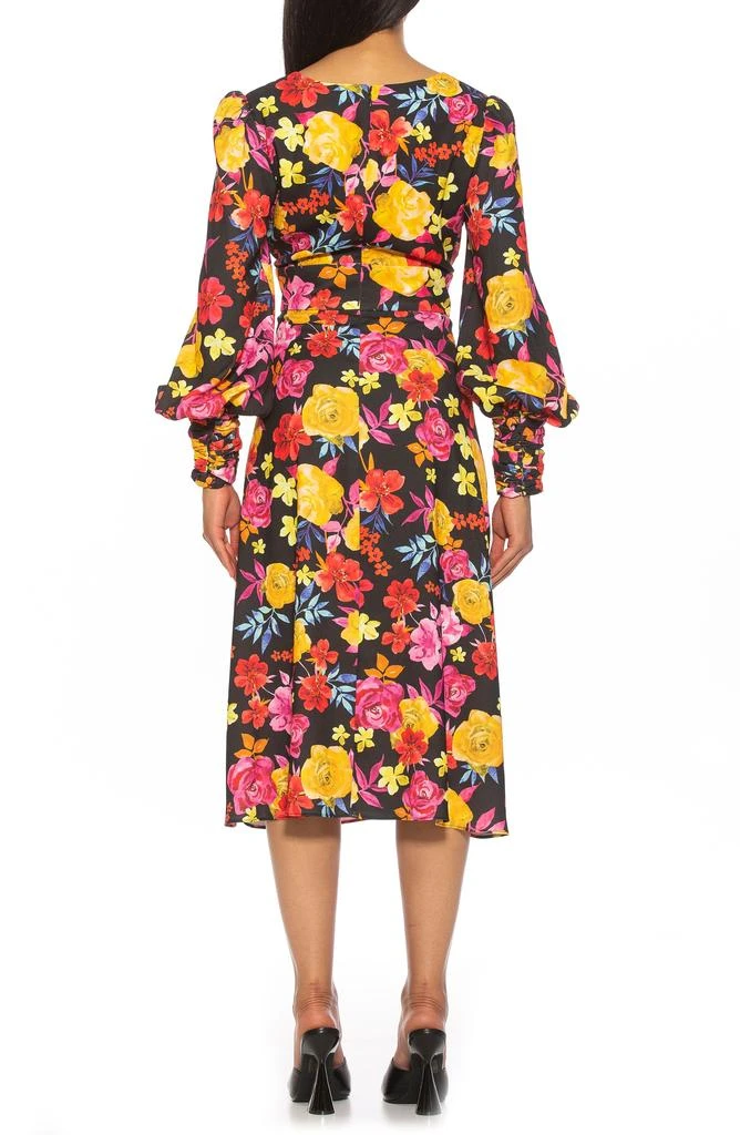 ALEXIA ADMOR Daria Bishop Sleeve Fit & Flare Dress 2