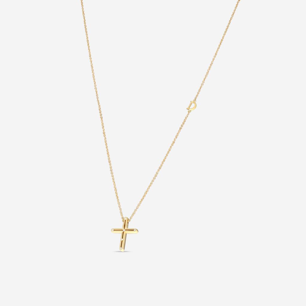 Damiani Damiani 18K Yellow Gold Diamond Pendant Necklace 20076845