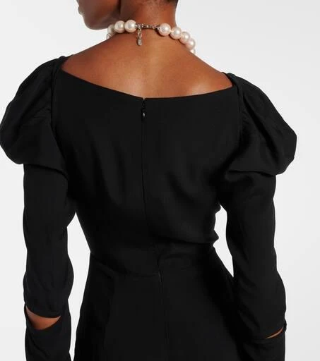 Vivienne Westwood Panther draped midi dress 6