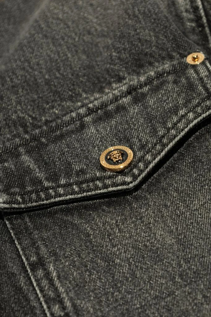 Versace Versace Button-Up Denim Shirt 5