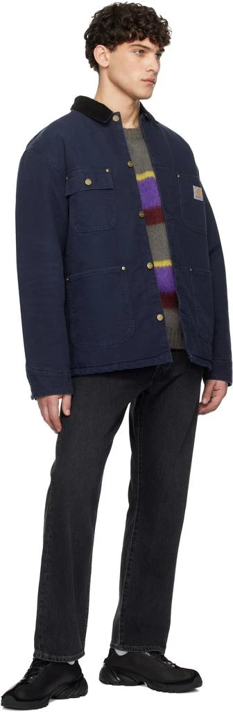 Carhartt WIP Blue Winter OG Chore Jacket 4