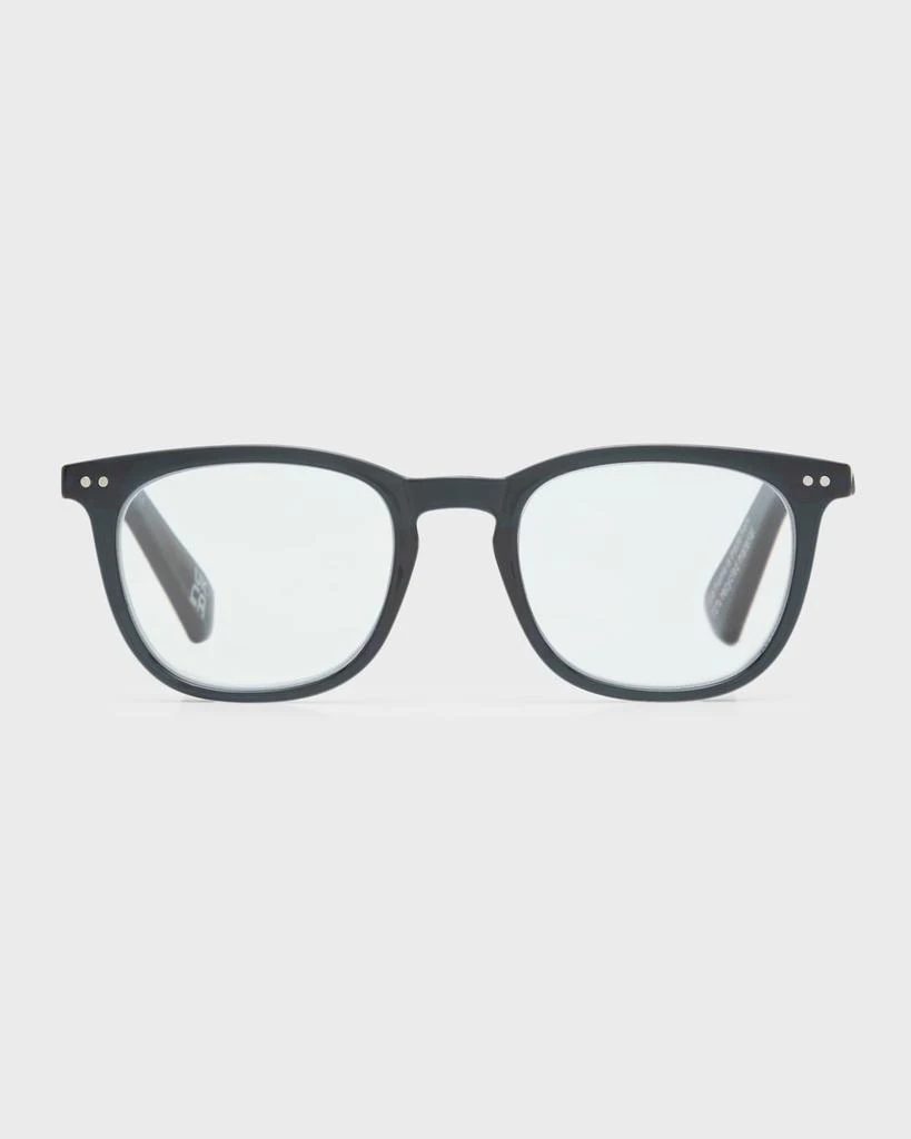 The Book Club The Whirl Acetate Square Reading Glasses 3