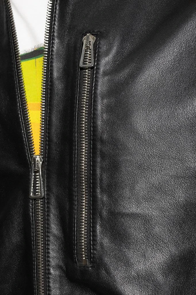 Paul Smith Leather 'bomber' jacket 5