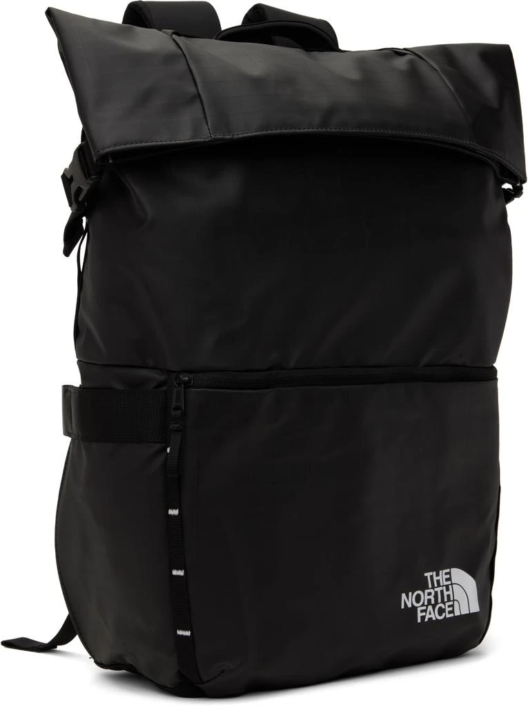 The North Face Black Base Camp Voyager Roll Top Backpack 2