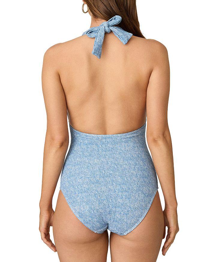 Shoshanna Halter One Piece Swimsuit