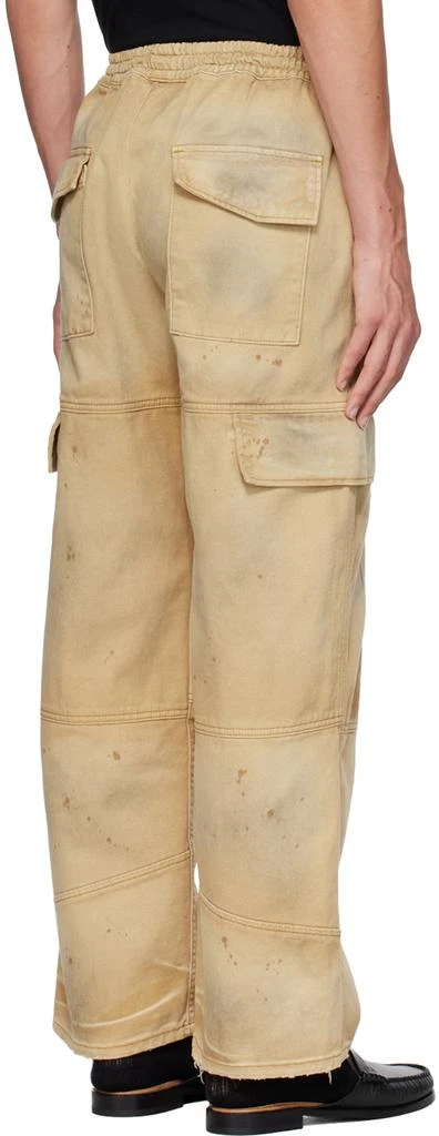 Rhude Beige Plateau Cargo Pants 3