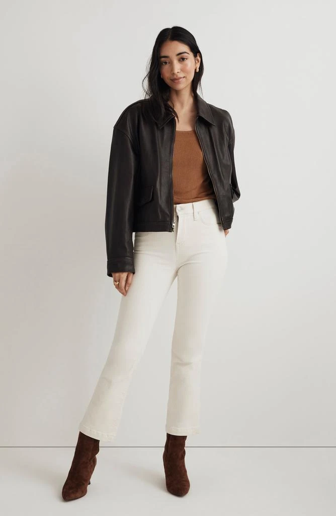 Madewell Kick Out Crop Mid Rise Jeans 10