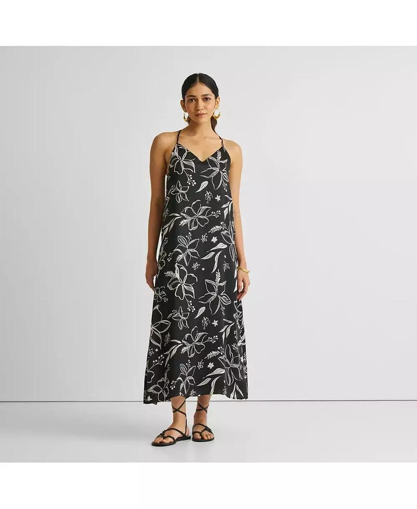 Reistor Women
s Midi Slip Dress