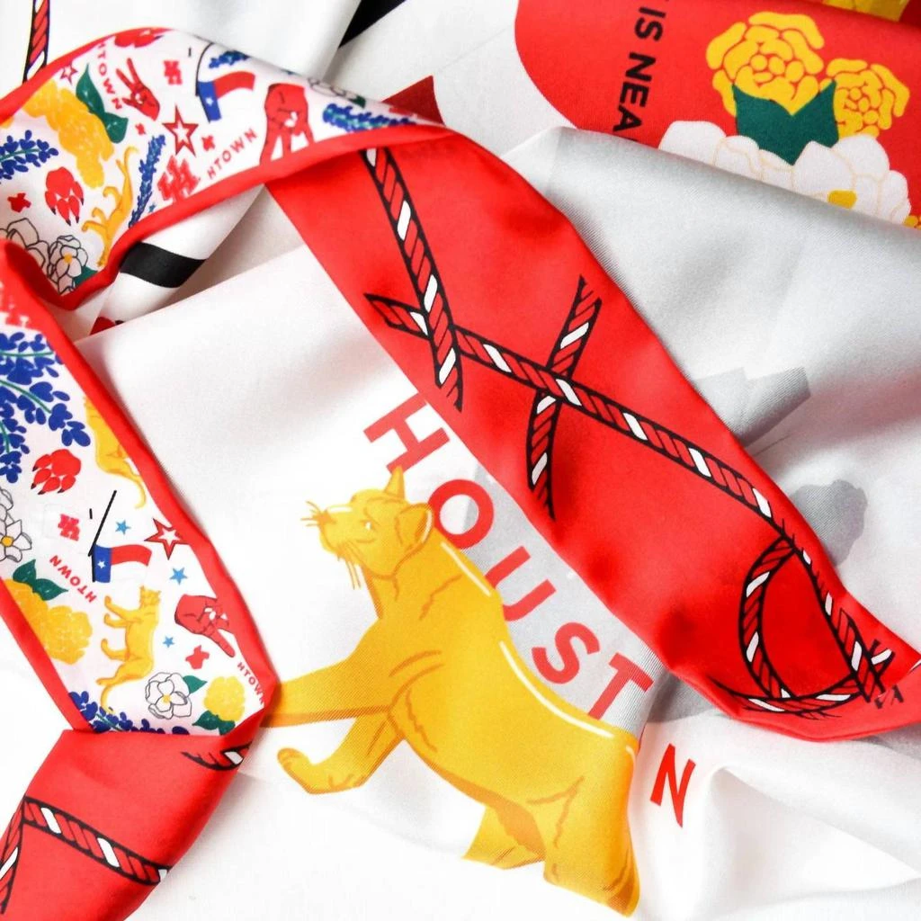 Saturday Silks Saturday Silks - Houston Cougars Twilly Scarf