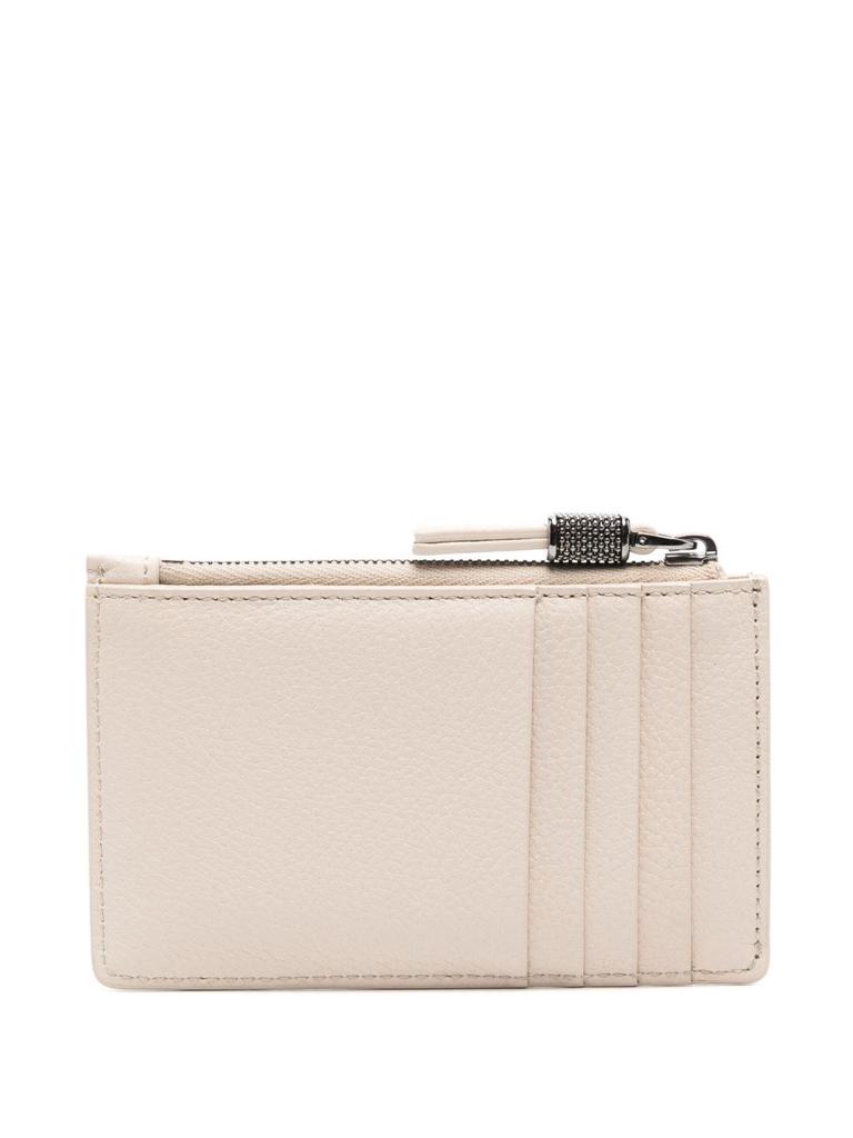 【関税＆送料込み】Brunello Cucinelli Leather Pouch Small leather pouch in black - Brunello Cucinelli | Mytheresa