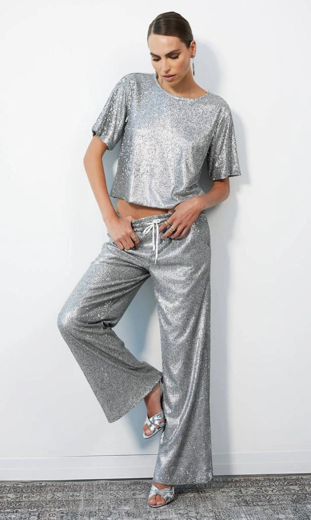 Bobi Bobi - Wide Leg Casual Waistband Pant